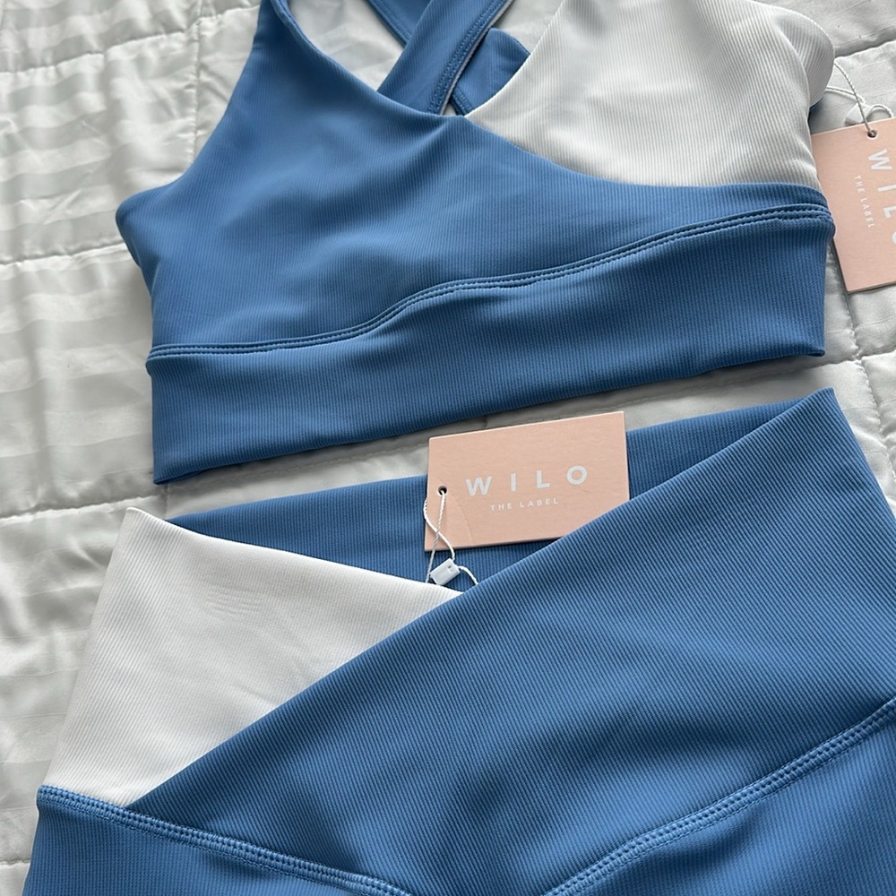 πͺ WILO Periwinkle Activewear Set - Picture 3 of 6